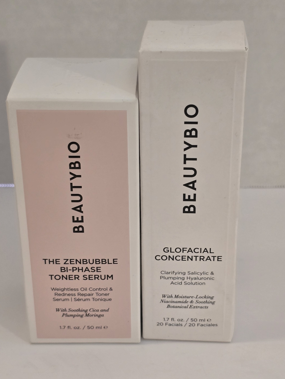 BEAUTYBIO The ZenBubble Bi-Phase Toner Serum  And Glofacial Concentrate